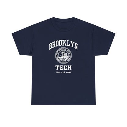 Brooklyn Tech Classic Logo - Men's Heavy Cotton T-Shirt - Class of 2023