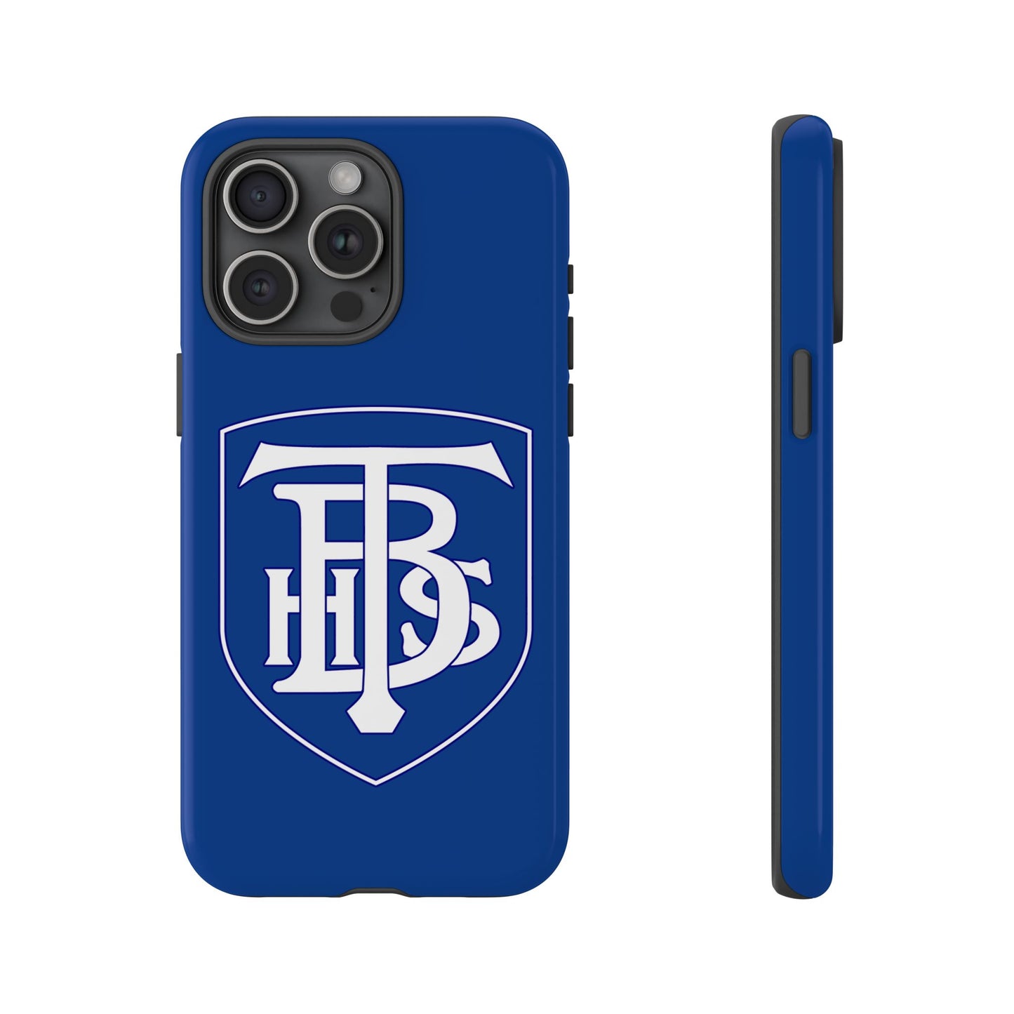 Stacked Logo - Tough Phone Cases - Navy