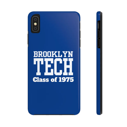 Brooklyn Tech Class Of 1975 Tough Phone Case - Blue