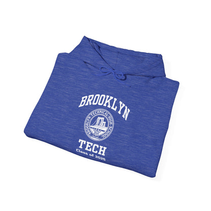 Brooklyn Tech Classic Logo - Men's Heavy Blend™ Hooded Sweatshirt - Class of 2025