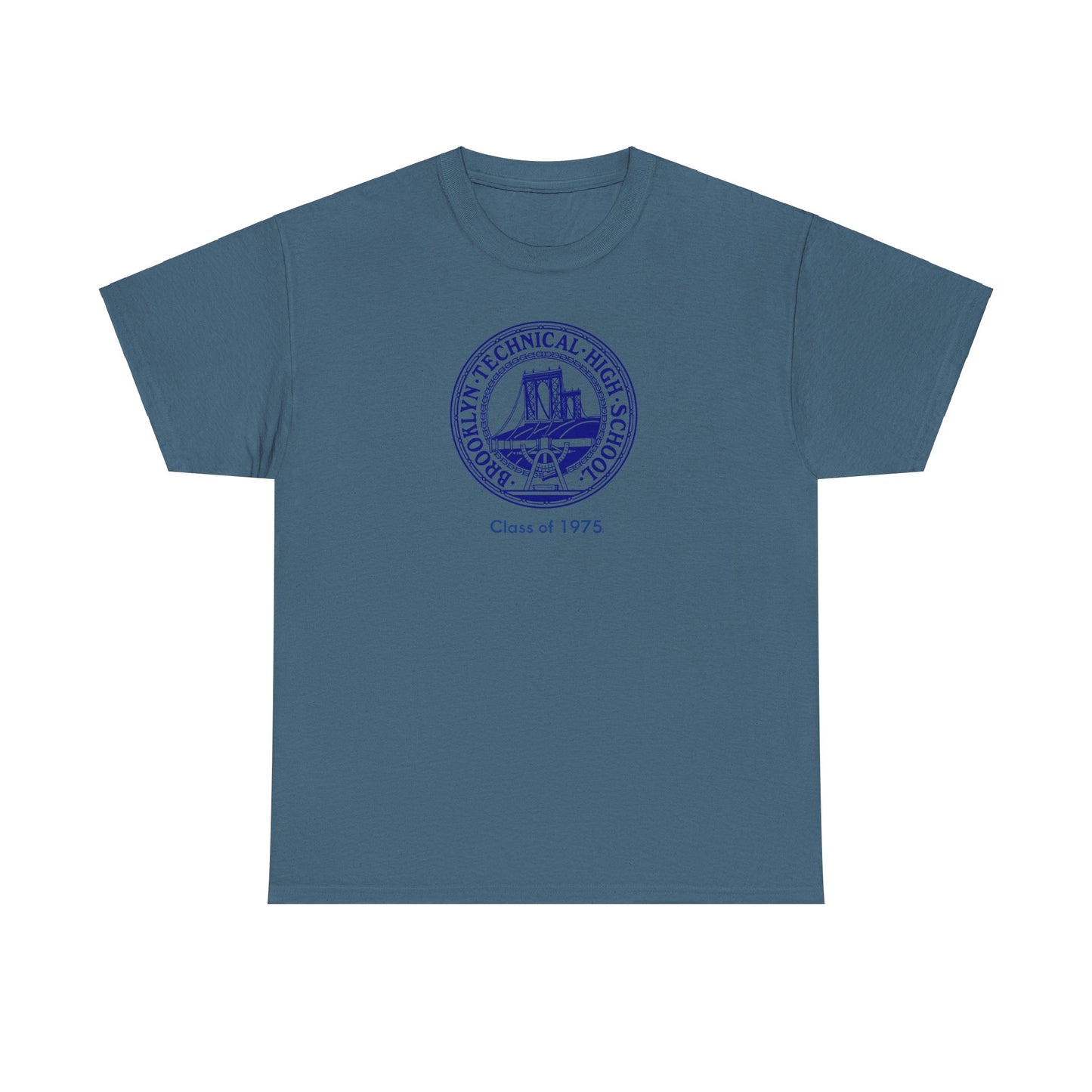 Classic Tech Logo - Class Of 1975 - Men's  Heavy Cotton T-Shirt