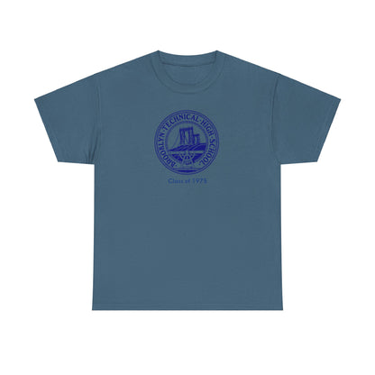 Classic Tech Logo - Class Of 1975 - Men's  Heavy Cotton T-Shirt
