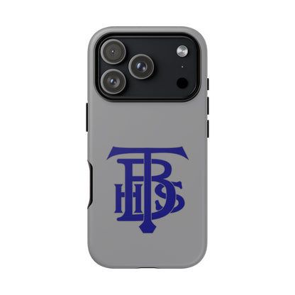 Stacked Logo - Tough Phone Cases - Gray - iPhones
