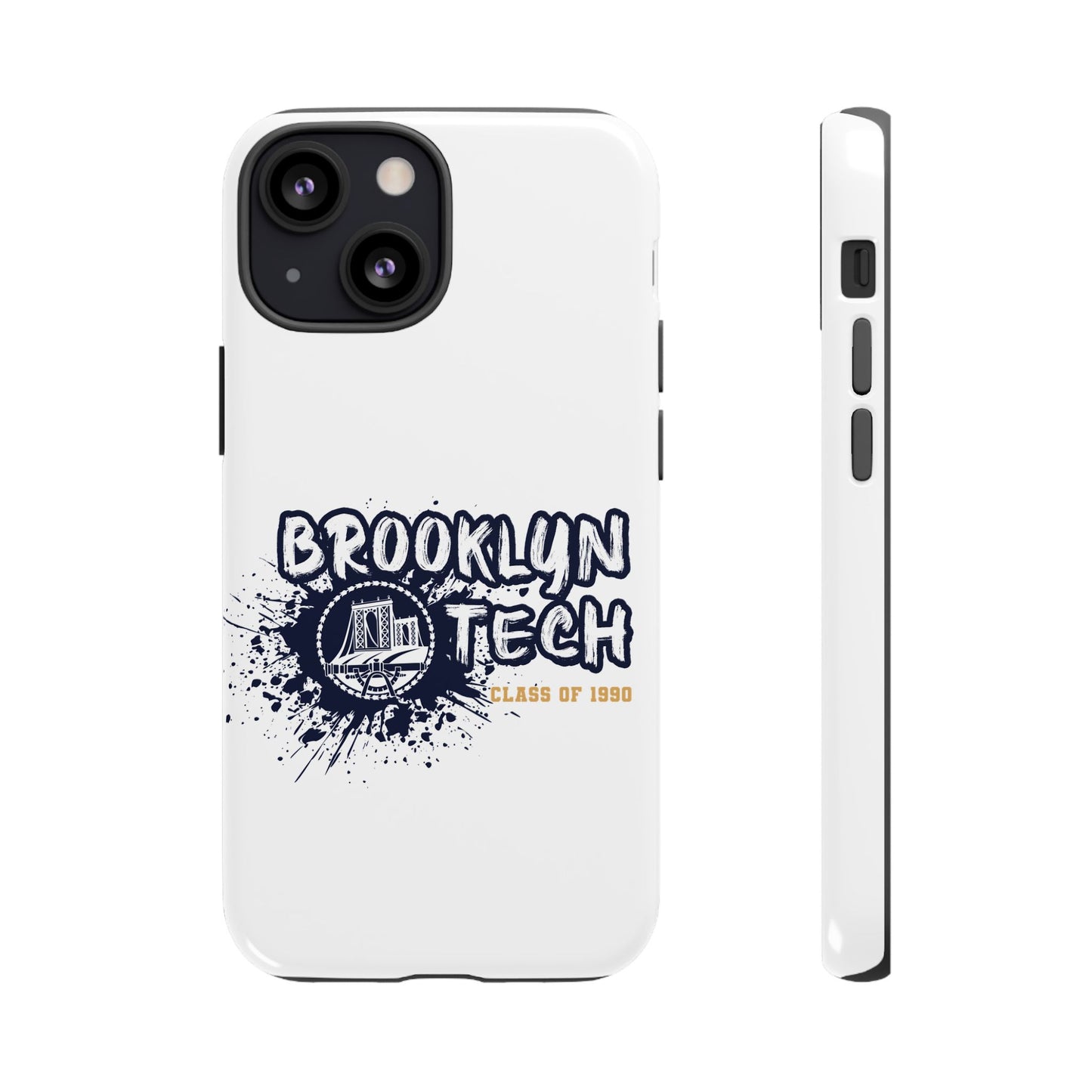 Class of 1990 Commemorative Tough Cases - iPhone Only - Gold font on White background