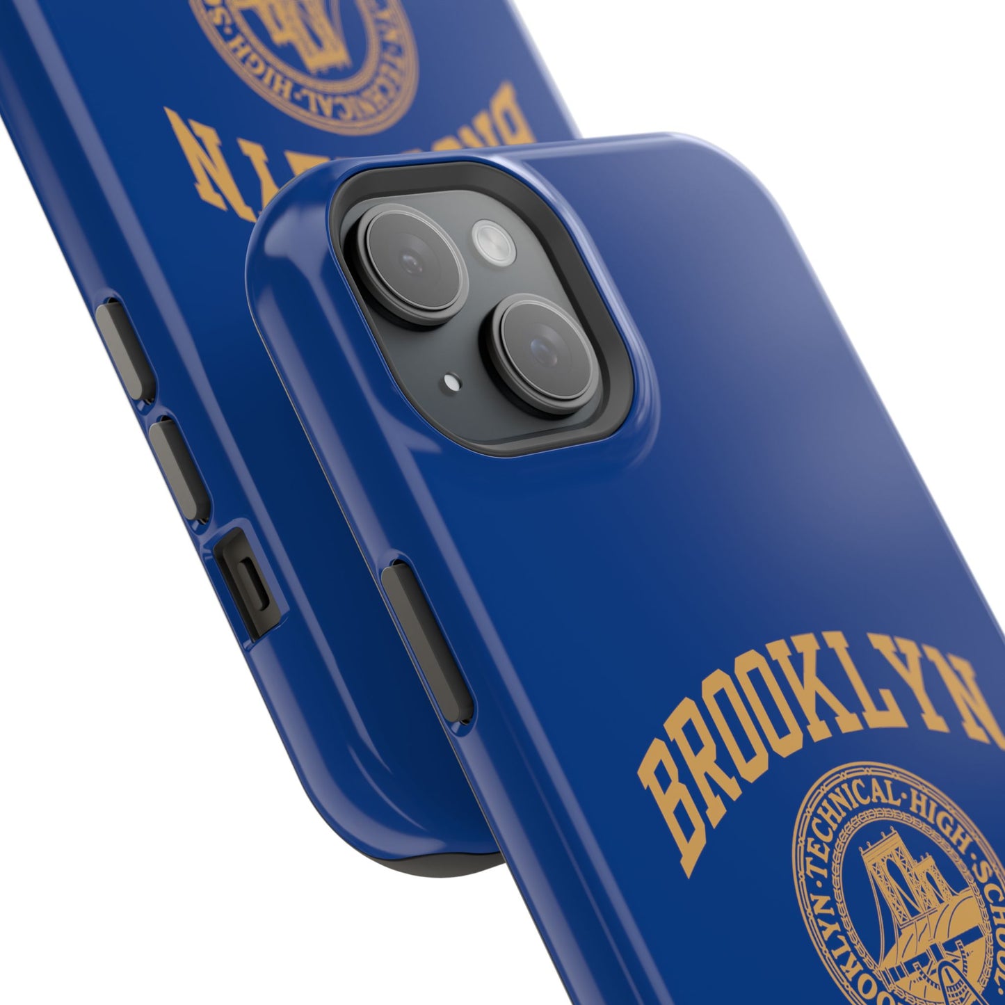 Brooklyn Tech Classic Logo - Impact-Resistant Phone Cases - Iphone Or Samsung - Navy