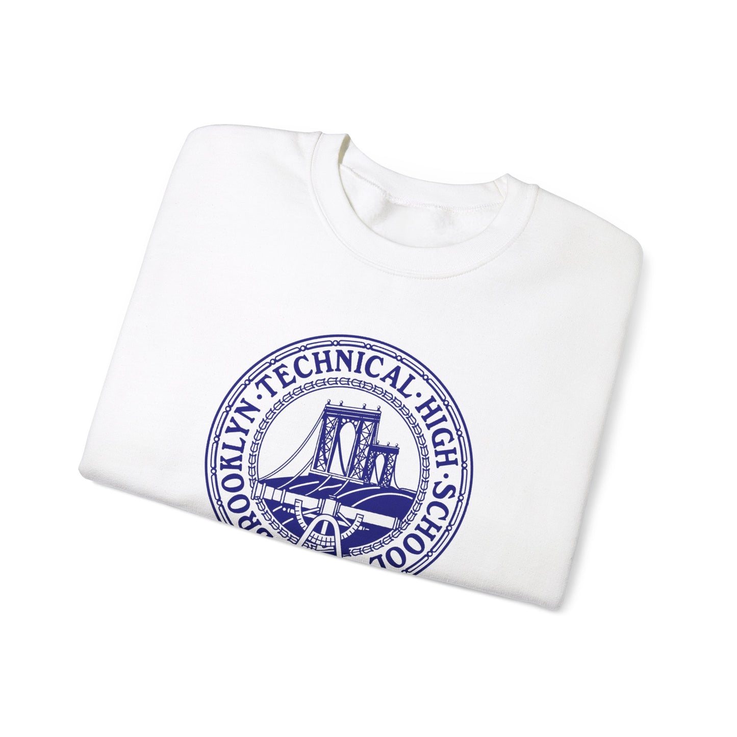 Classic Tech Logo - Men's Heavy Blend Crewneck Sweatshirt - Class Of 1975