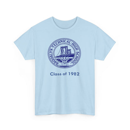 Classic Tech Seal - Men's Heavy Cotton T-Shirt - Class Of 1982