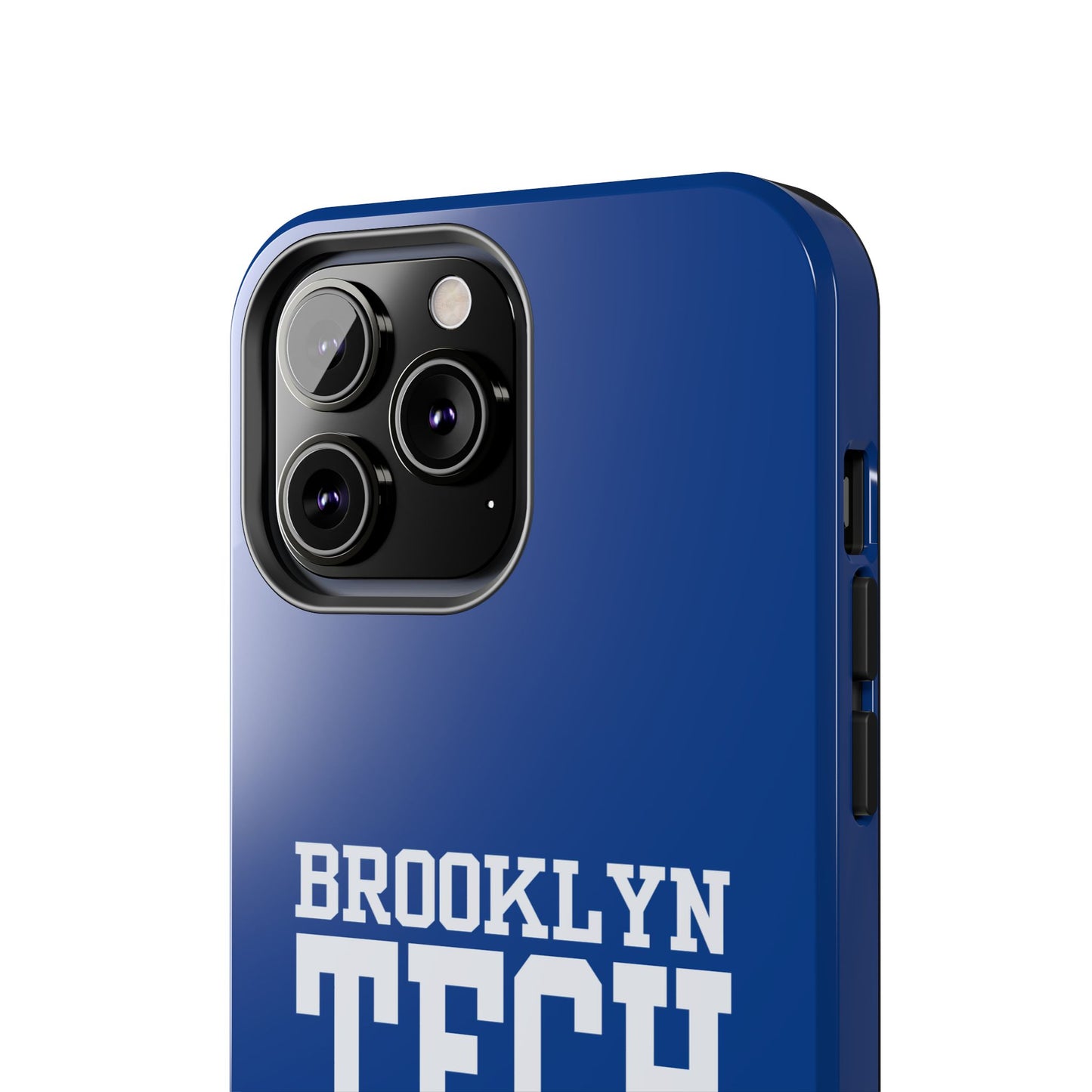 Brooklyn Tech Class of 1995 Tough Phone Case - Blue with white graphics