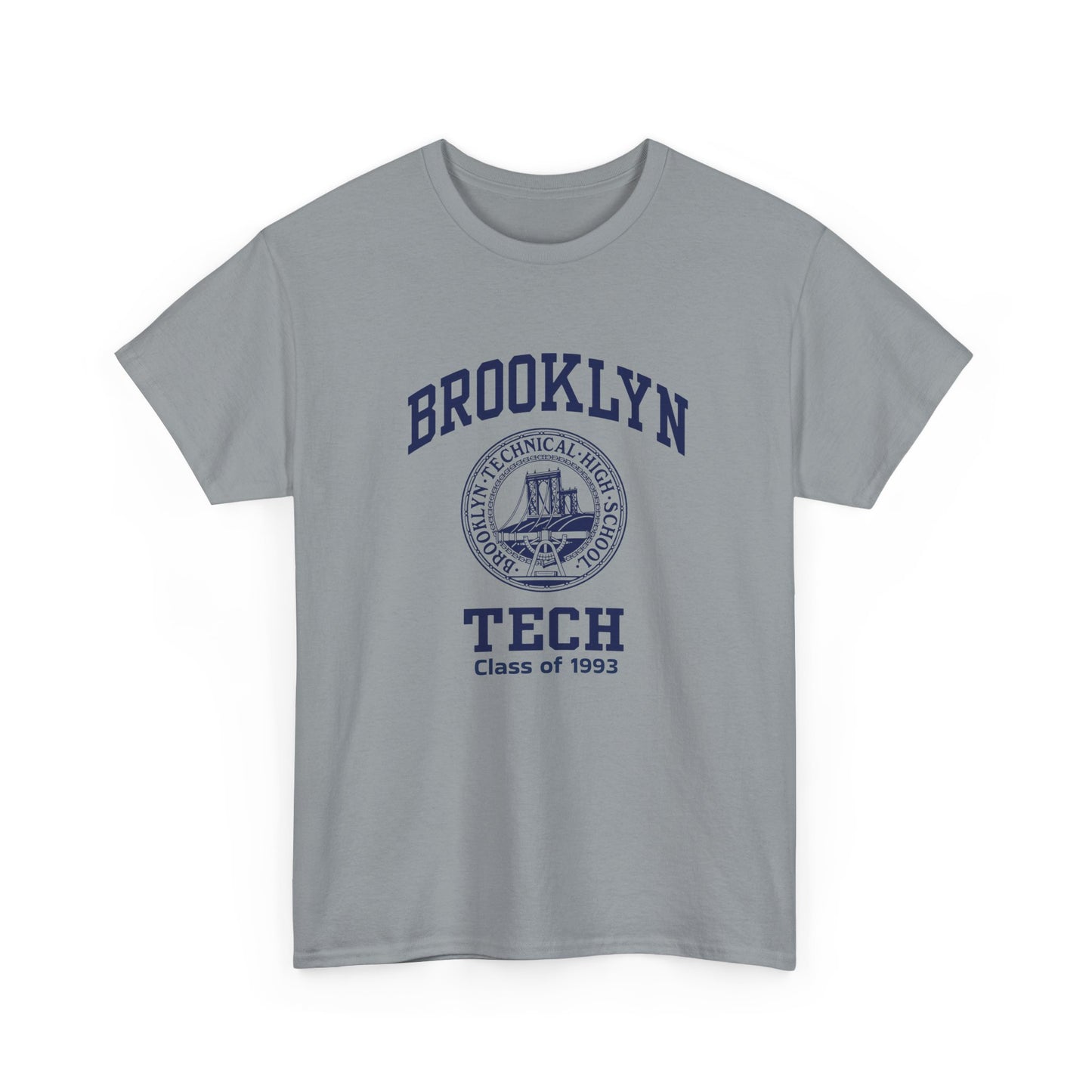 Brooklyn Tech Classic Logo - Men's Heavy Cotton T-Shirt - Class of 1993