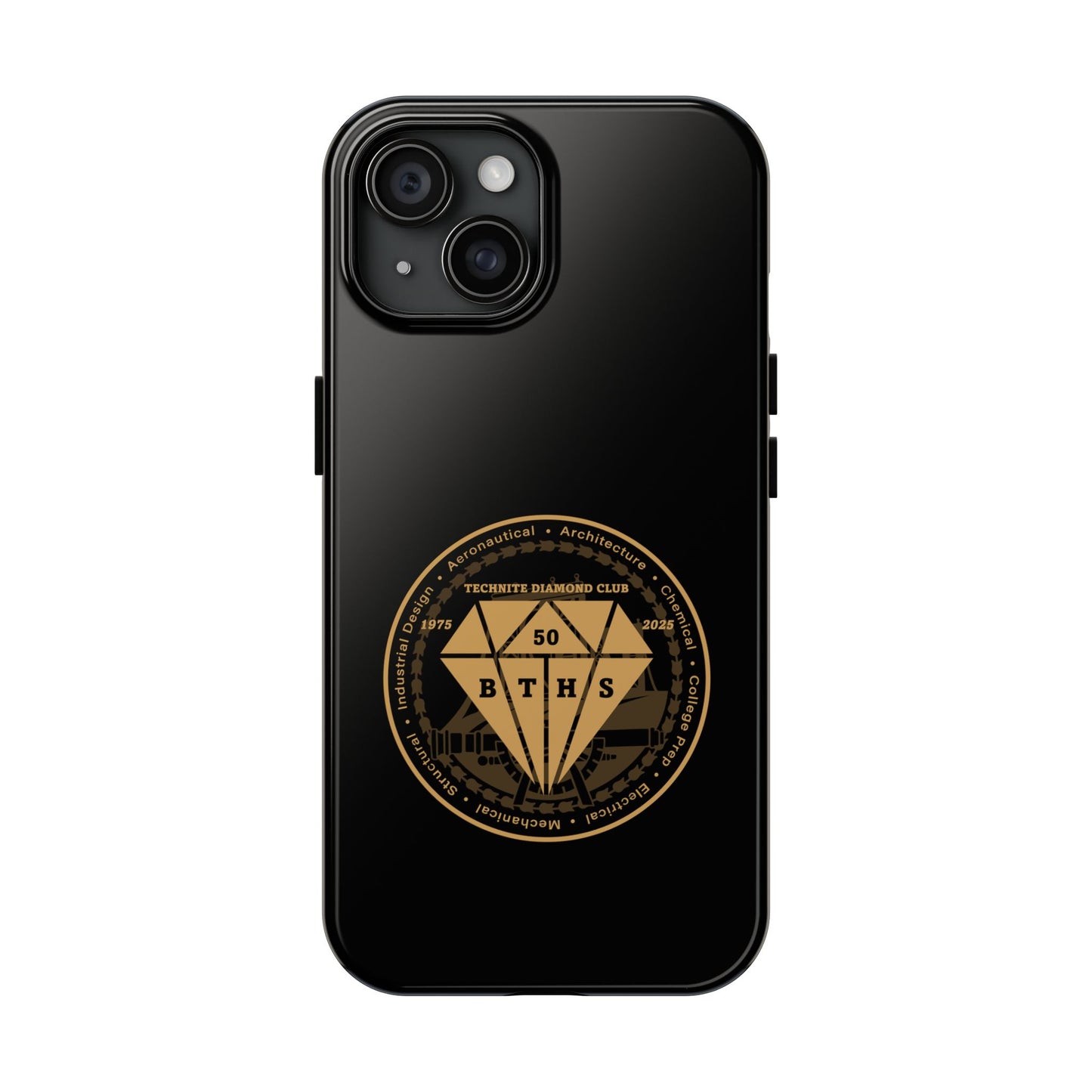 Class of 1975 Commemorative Tough Phone Cases - Black