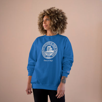 Classic Tech Seal - Champion Crewneck Sweatshirt - Class Of 1967