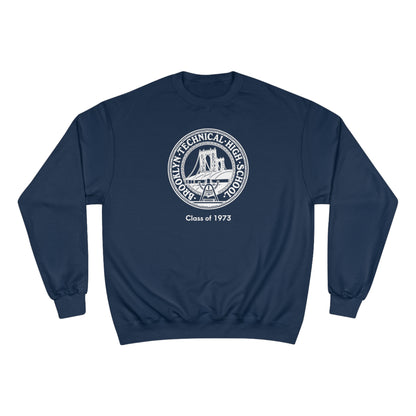 Classic Tech Seal - Champion Crewneck Sweatshirt - Class Of 1973