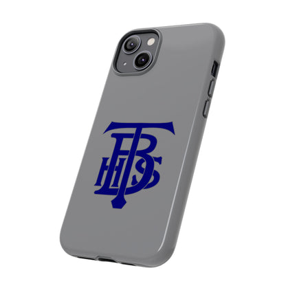 Stacked Logo - Tough Phone Cases - Gray - iPhones