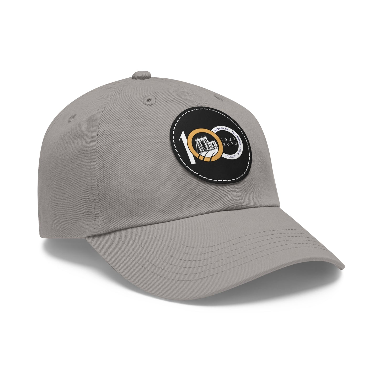 Tech Centennial Hat with Leather Patch (Round)