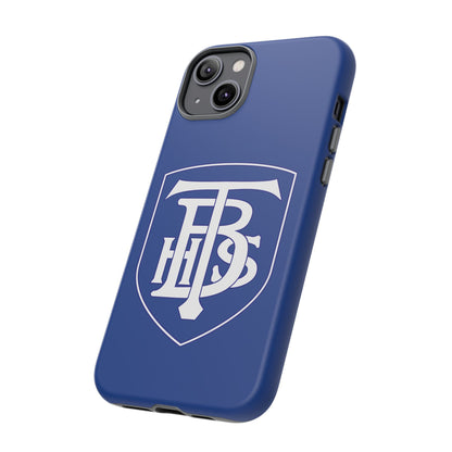 Stacked Logo - Tough Phone Cases - Navy