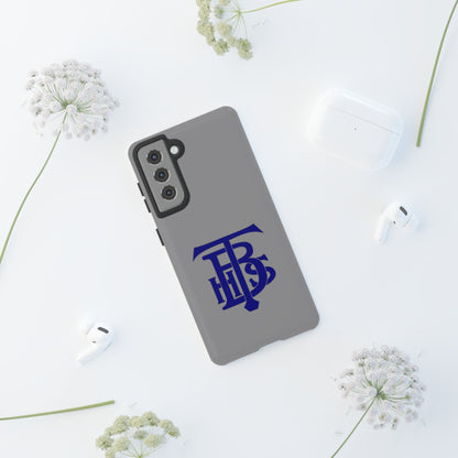 Stacked Logo - Tough Phone Cases - Gray - Samsung phones