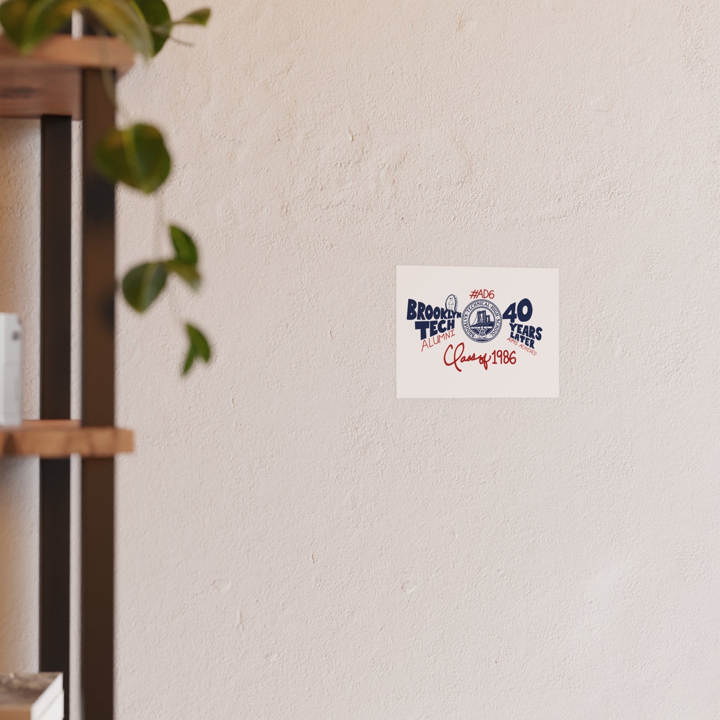 Class of 1986 Poster