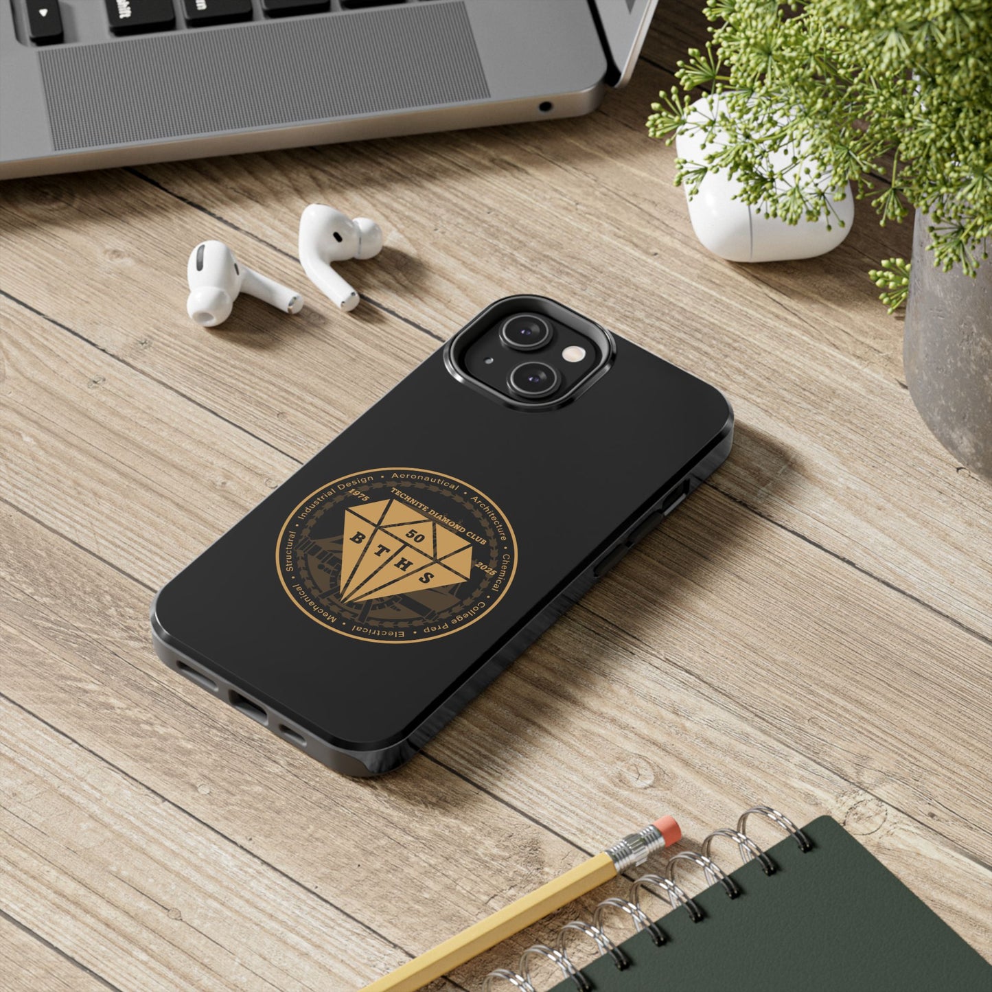 Class of 1975 Commemorative Tough Phone Cases - Black