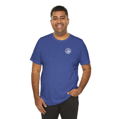 Classic Tech Logo on Left Chest - Men's Jersey Short Sleeve T-Shirt