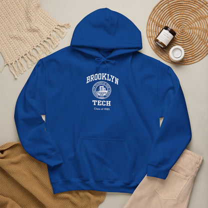 Class of 1985 - Classic Logo with Brooklyn Tech - Gildan Hoodie