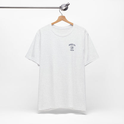 Classic Logo with Brooklyn Tech on Left Chest - Men's Jersey Short Sleeve T-Shirt