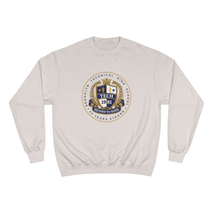 Class of 1981 Champion Crewneck Sweatshirt - Navy Blue Logo