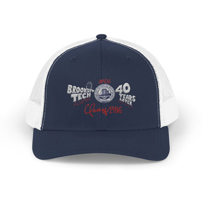 Class of 1986 40th Reunion Trucker Cap - White logo