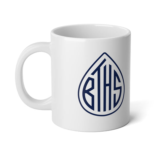 Vintage Brooklyn Technical Seal Design - 20oz Jumbo Coffee Mug