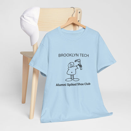 Brooklyn Tech "Alumni Spiked Shoe Club" Heavy Cotton T-Shirt