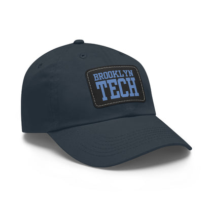 Classic Brooklyn Tech - Hat With Rectangular Leather Patch