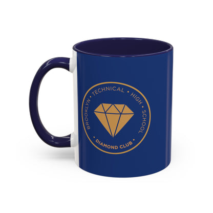 Diamond Club - Accent Mug - Navy/gold