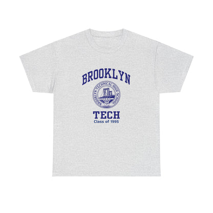 Brooklyn Tech Classic Logo - Men's Heavy Cotton T-Shirt - Class of 1995