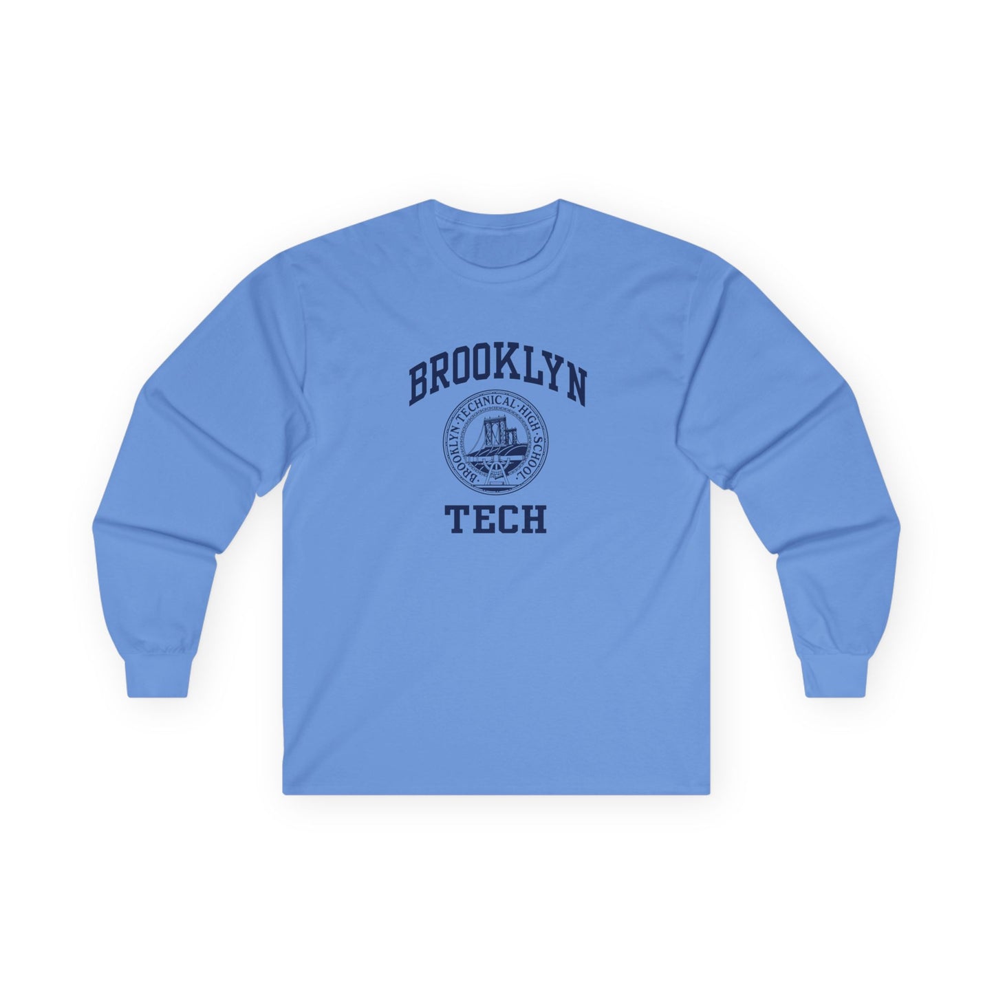 Classic Logo with Brooklyn Tech - Men's Ultra Cotton Long Sleeve Tee