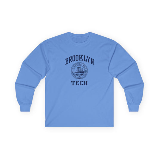 Classic Logo with Brooklyn Tech - Men's Ultra Cotton Long Sleeve Tee