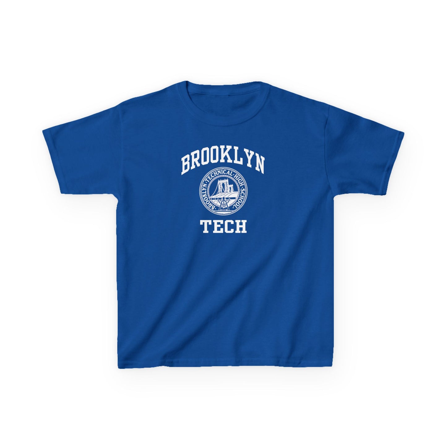 Family - Classic Brooklyn Tech Logo - Kids Heavy Cotton™ T-Shirt