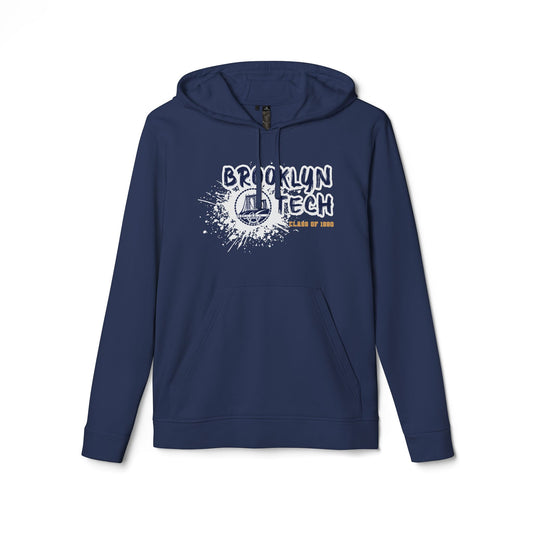 Class of 1990 Commemorative adidas Unisex Fleece Hoodie - Gold detail