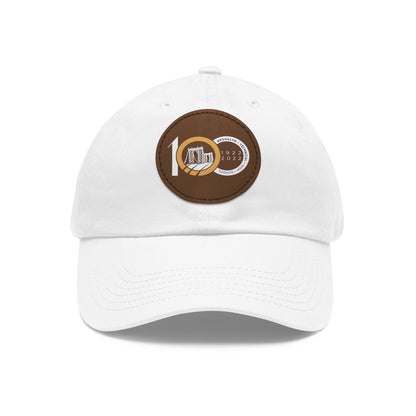 Tech Centennial Hat with Leather Patch (Round)