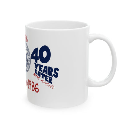 Class of 1986 40th Reunion Ceramic Mug (11oz, 15oz)
