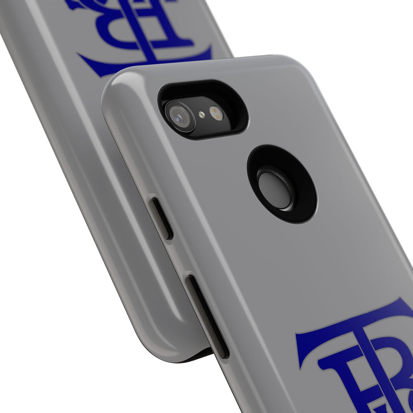 Stacked Logo - Tough Phone Cases - Gray - Google phones