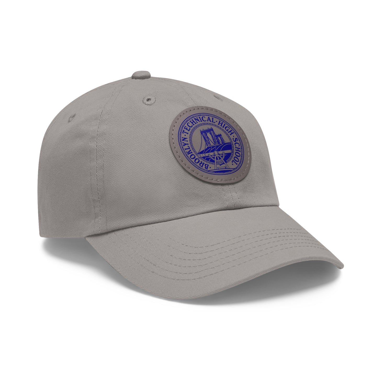 Classic Tech Logo - Hat with Leather Patch (Round)
