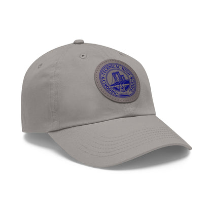 Classic Tech Logo - Hat with Leather Patch (Round)
