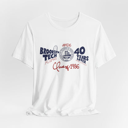 Class of 1986 Commemorative T-Shirt Unisex Jersey Short Sleeve T-Shirt
