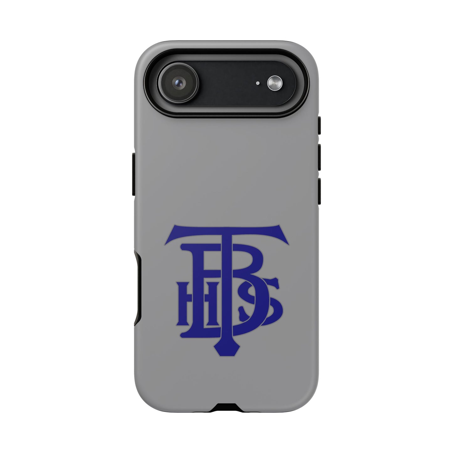 Stacked Logo - Tough Phone Cases - Gray - iPhones