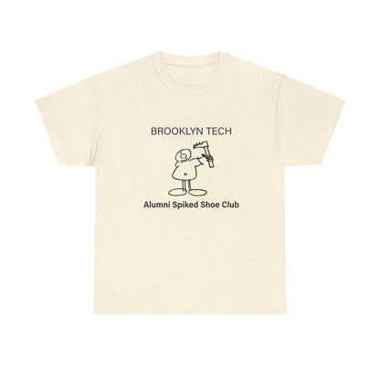 Brooklyn Tech "Alumni Spiked Shoe Club" Heavy Cotton T-Shirt