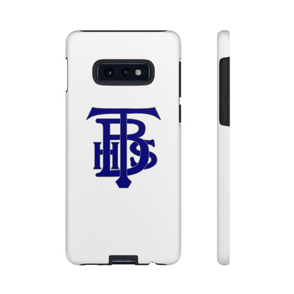 Stacked Logo - Tough Phone Cases - White