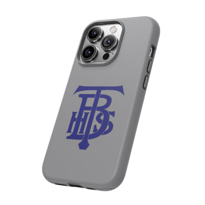 Stacked Logo - Tough Phone Cases - Gray - iPhones