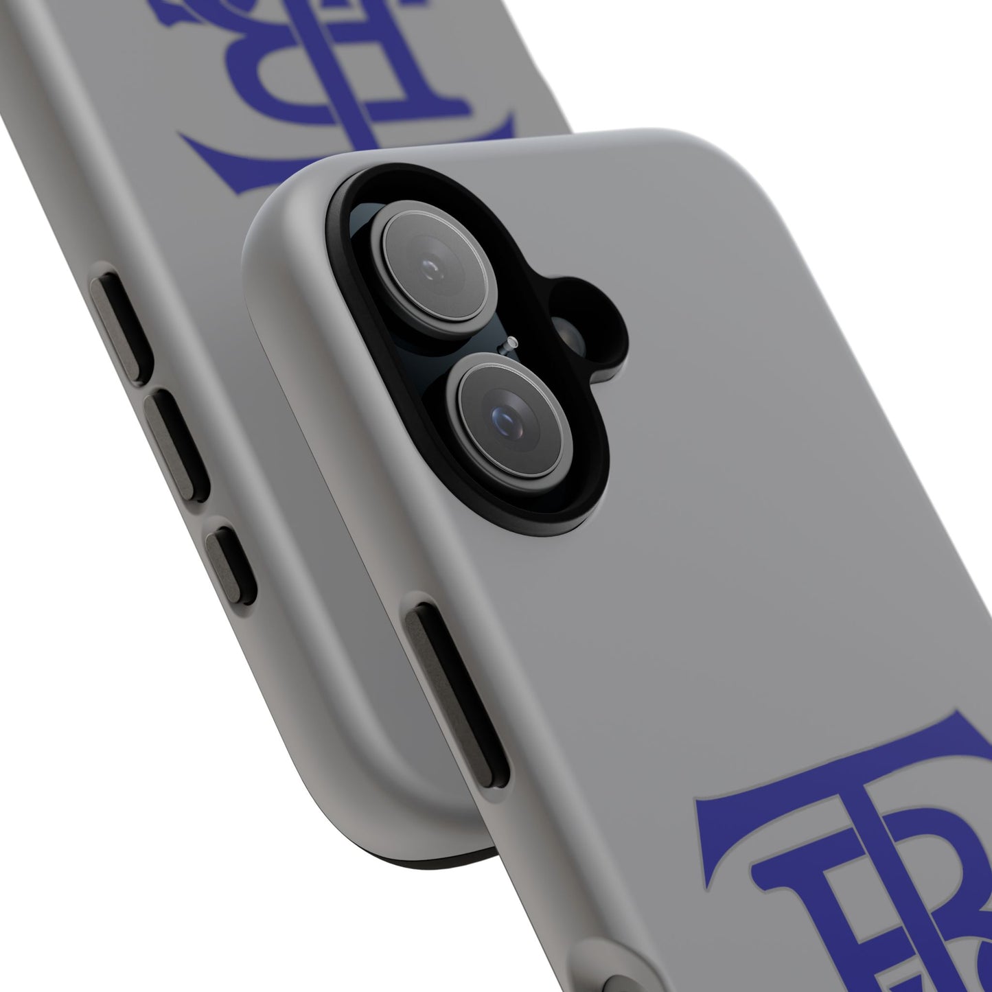 Stacked Logo - Tough Phone Cases - Gray - iPhones