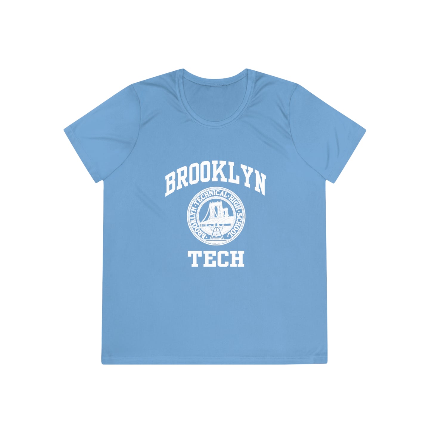 Classic Brooklyn Tech Logo - Ladies Competitor T-Shirt