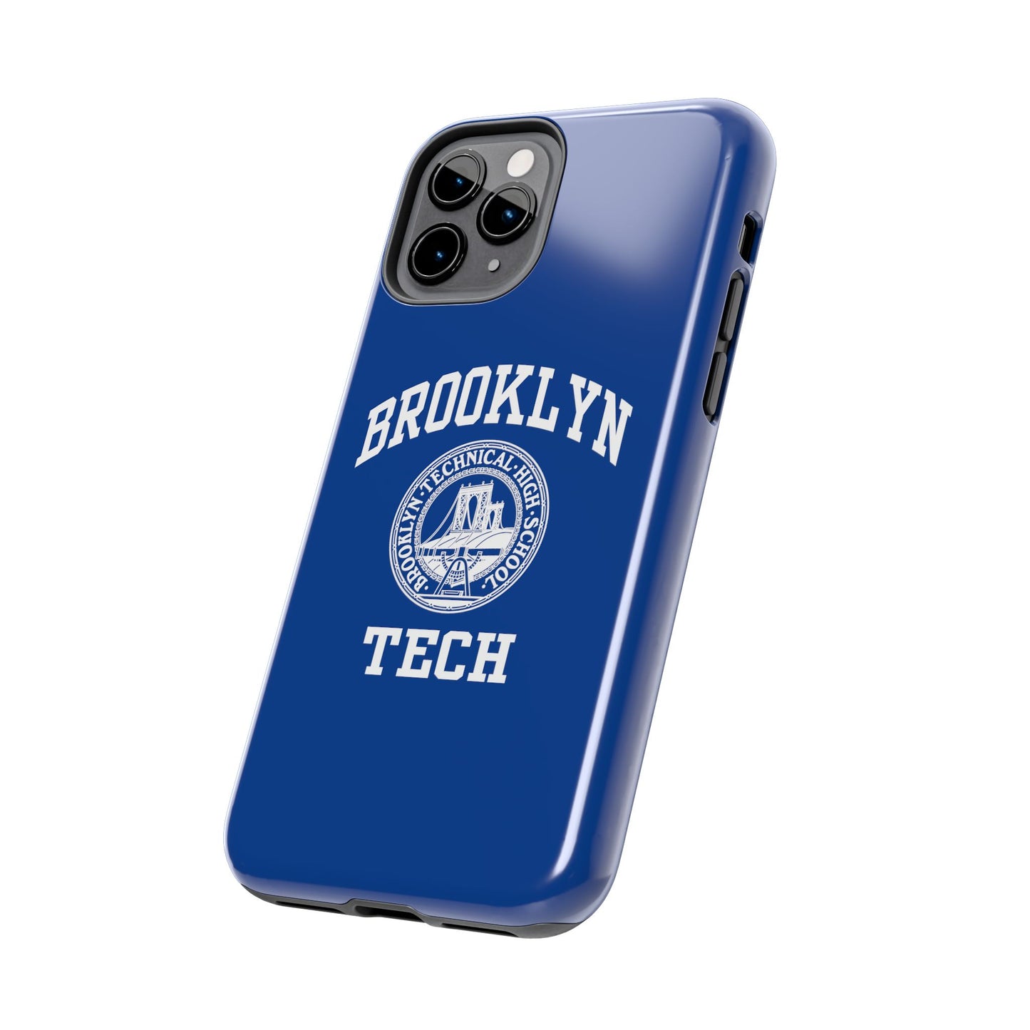 Brooklyn Tech Classic Logo - Tough Phone Cases - Navy