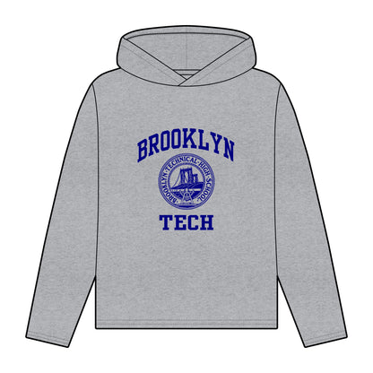 Brooklyn Tech Classic Logo - Ladies Organic Relaxed Fit Hoodie